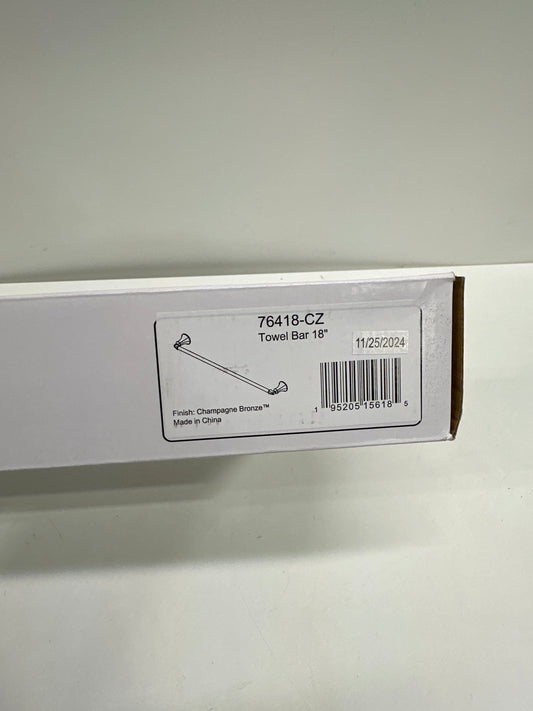 Delta 76418 Ashlyn 18" Towel Bar - Champagne Bronze