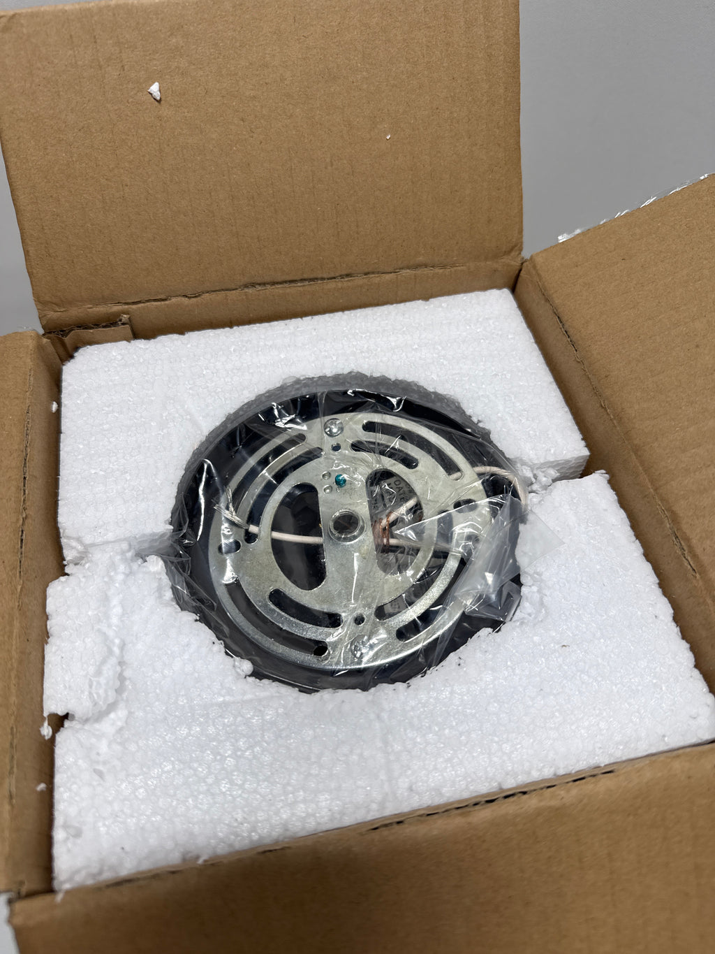 Z-Lite 736F1-BRZ Vaughn Flush Mount, 1-Light 60 Watts, Bronze