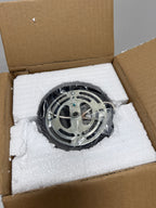 Z-Lite 736F1-BRZ Vaughn Flush Mount, 1-Light 60 Watts, Bronze
