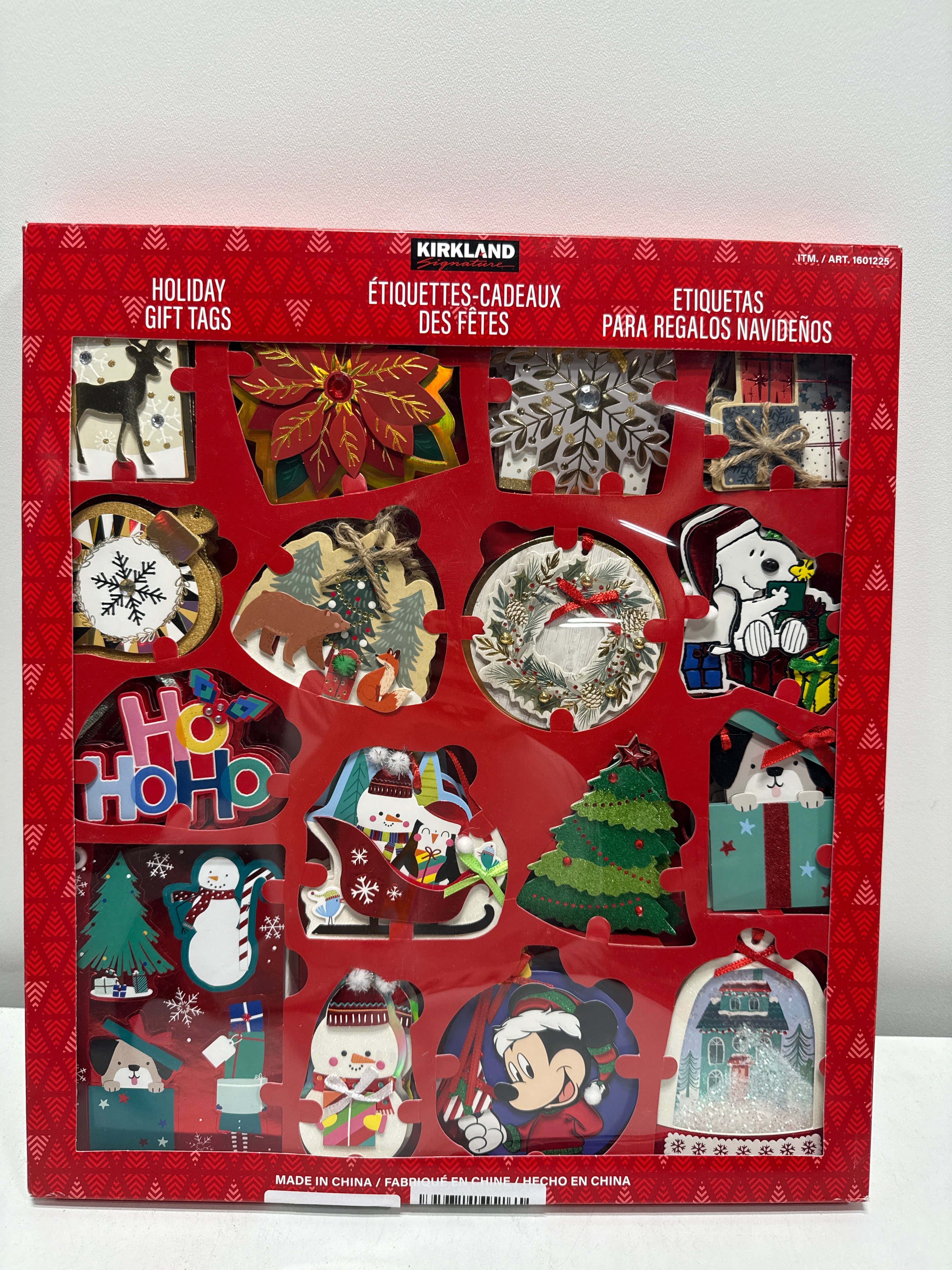 Kirkland Signature Holiday Gift Tags 84-count - *Christmas & Seasonal