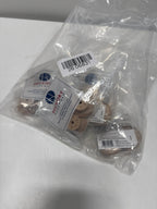 10 x Hickory Hardware Natural Woodcraft Transitional Round Cabinet Knob 1-1/2 in. D 7/8 in. Unfinished