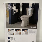 Kohler Layne Quiet Close Quick Release Elongated Antimicrobial Toilet Seat White