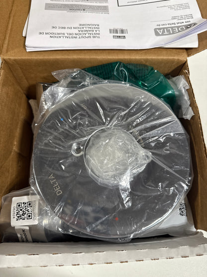 Scratch Delta T14435 Saylor Monitor 14 Series Single Function Pressure Balanced Tub and Shower Trim - Less Rough-in