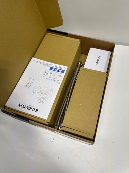 Kingston Brass KS4461PX 8 in. Widespread Bathroom Faucet, Polished Chrome