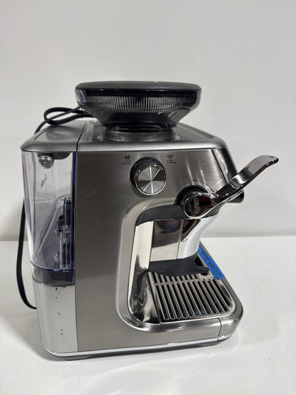 Scratch & Dent Breville the Barista Touch Impress Espresso Machine with Grinder & Milk Frother, Espresso Maker with Assisted Tamping, Cappuccino & Latte Machine