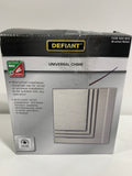 Wireless or Wired Doorbell Chime Brushed Nickel - *Lighting & Electrical