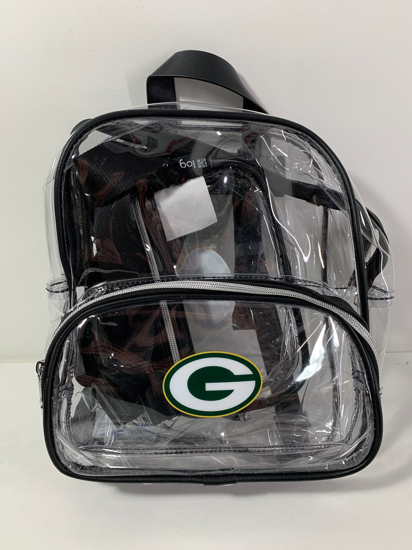 Logo brands Green Bay Packers Clear Bag Stadium Set 2 Pack 2024