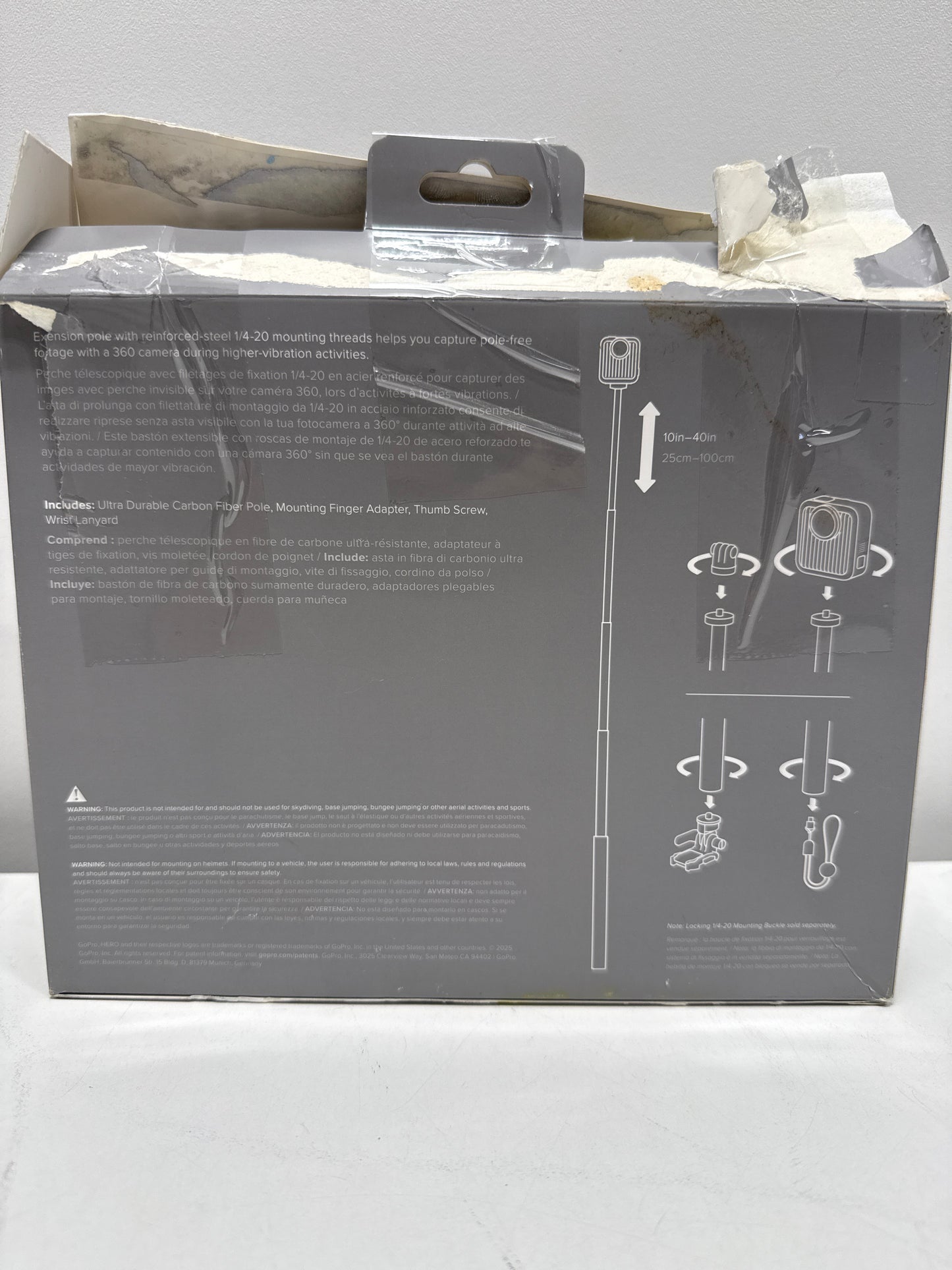 GoPro Carbon Fibre Extension Pole 1m