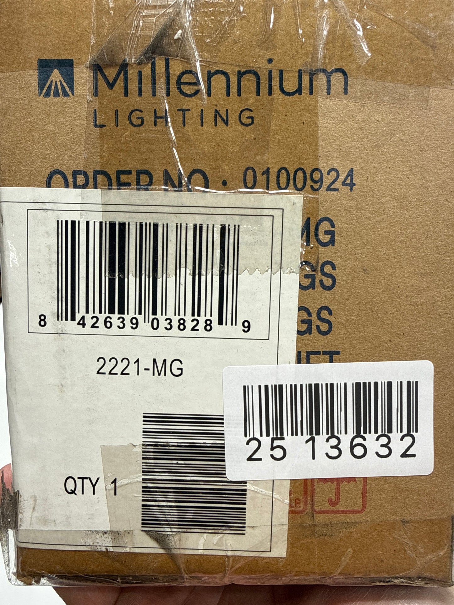 ML Lighting 2221-MG Trumann 1-Light Vanity LED Modern Gold - *Lighting & Electrical