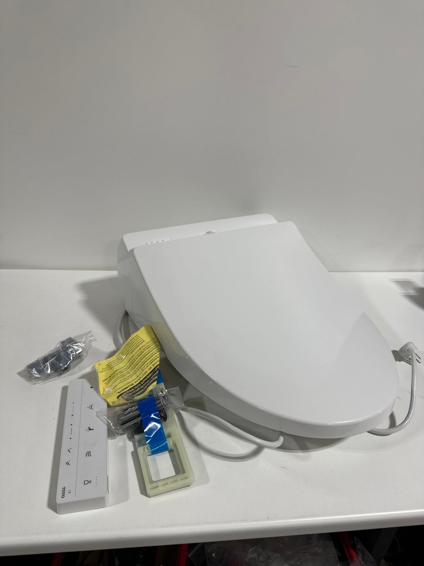 Used TOTO Washlet Elongated Bidet Seat with SoftClose Lid