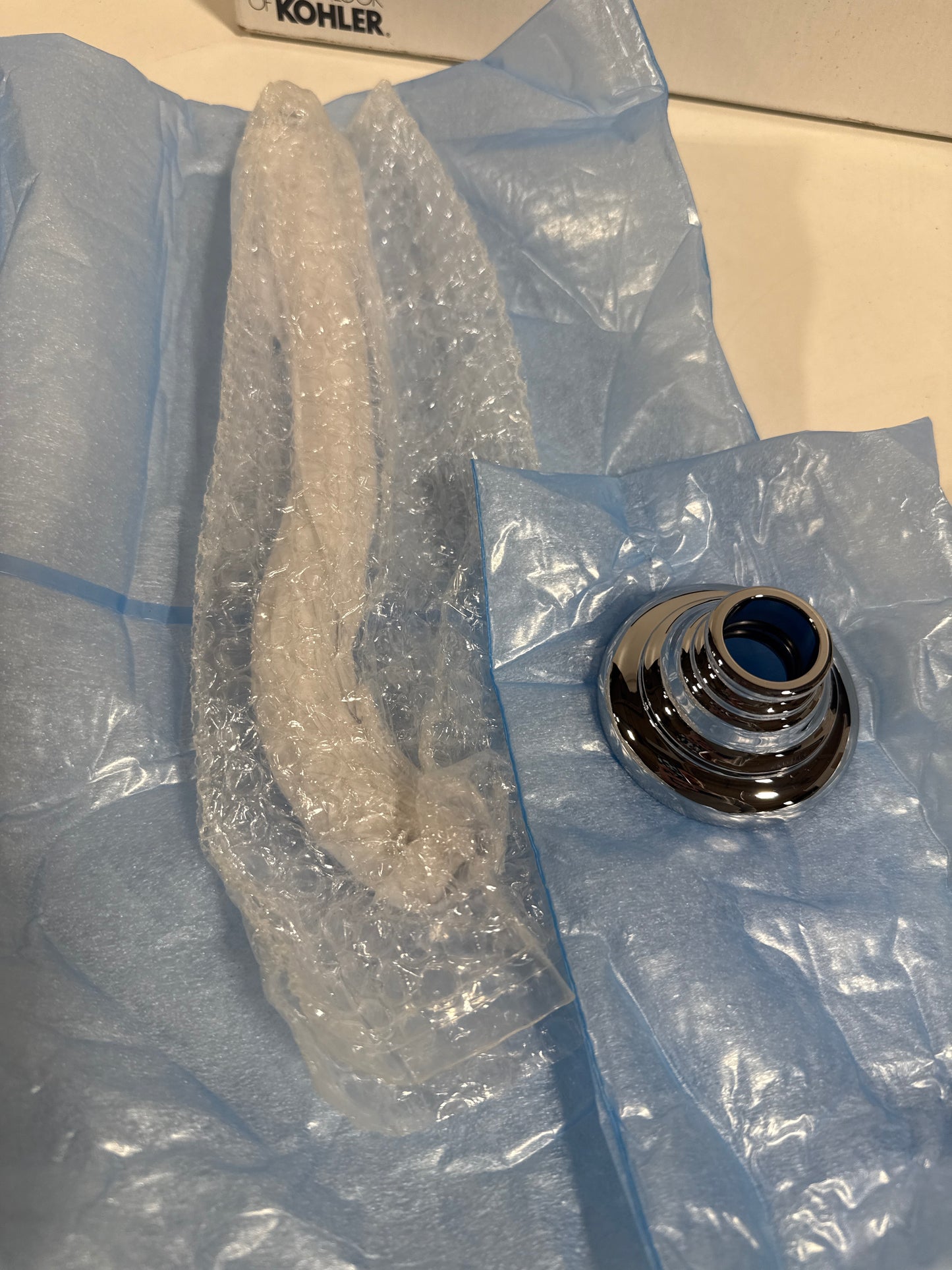 Kohler K-72775-CP Artifacts Showerarm and Flange, Polished Chrome, 0.5