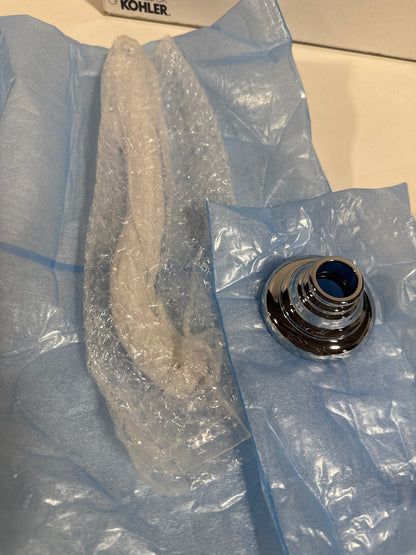 Kohler K-72775-CP Artifacts Showerarm and Flange, Polished Chrome, 0.5