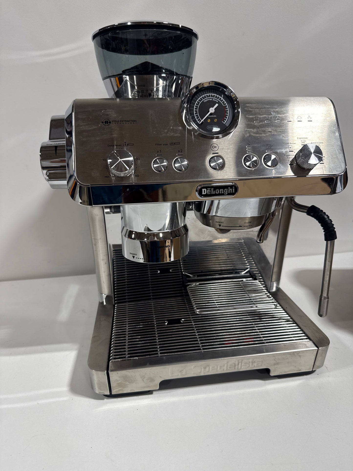 Used See Desc DeLonghi La Specialista Opera Espresso Machine with Cold Brew