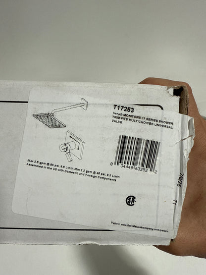 Delta DSS-Vero-1701 Monitor 17 Series Dual Function Pressure Balanced Shower System