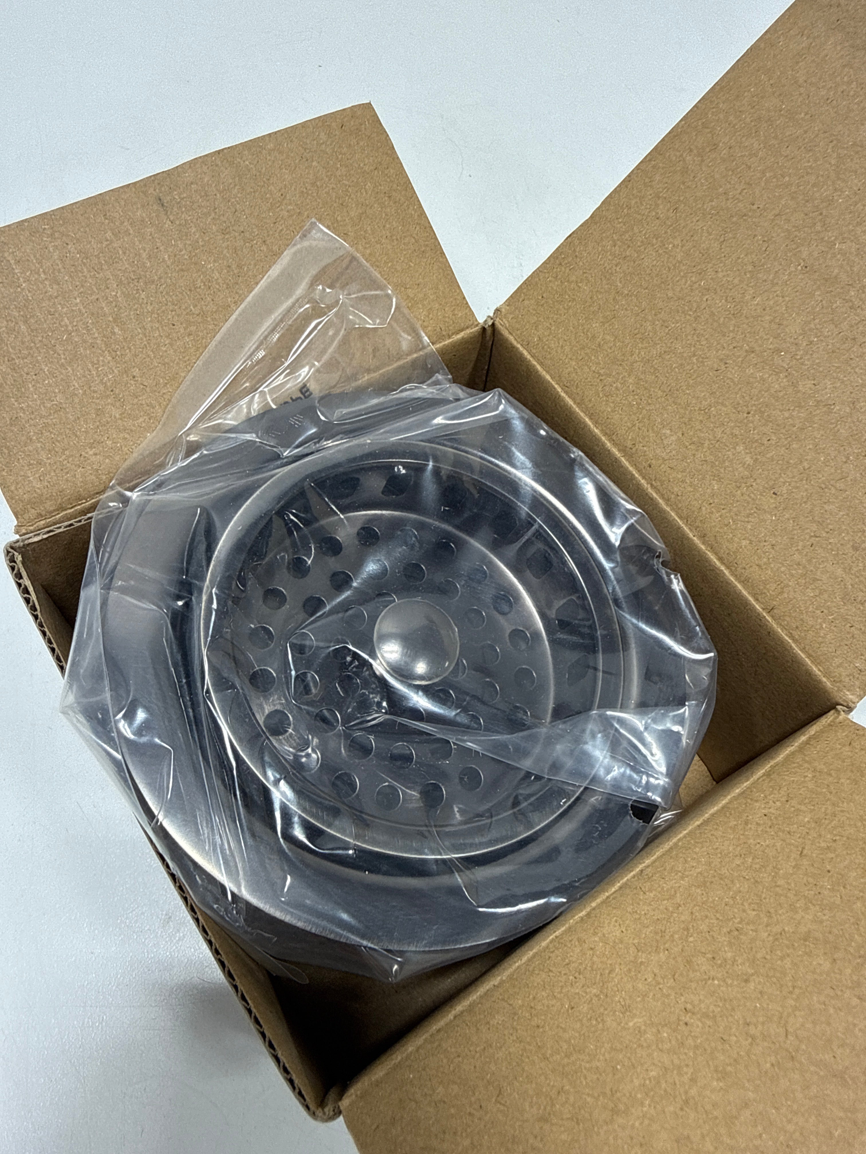 Elkay LKD35 3-1/2" Disposal Flange with Removable Basket Strainer Antique Steel