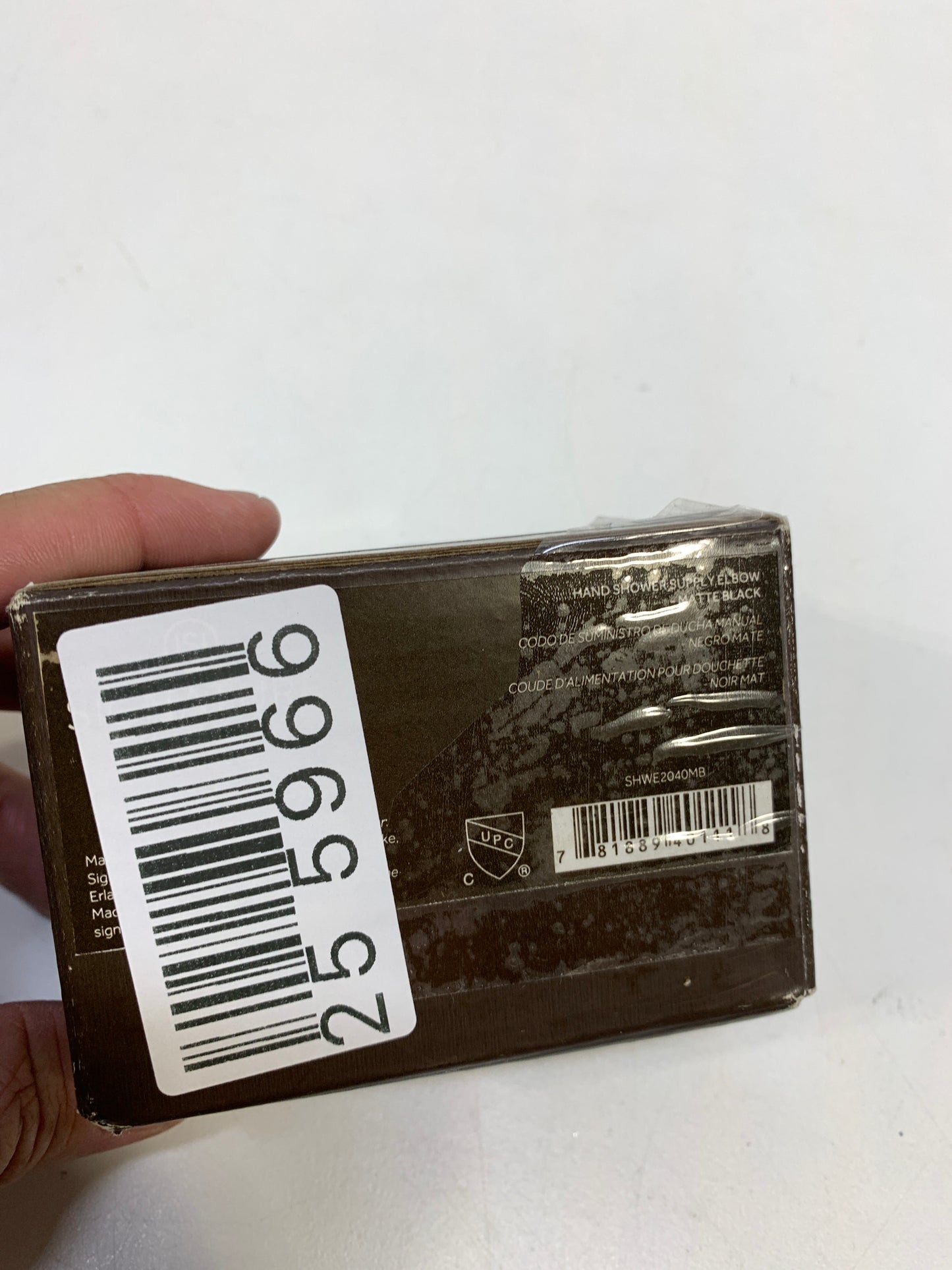 Signature Hardware 932365 Shower Supply Elbow for Hand Showers Matte Black