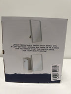 Conair LED Lighted Makeup Mirror with Storage 1X Magnification Hidden Storage Box and Tray Included BETP3ST
