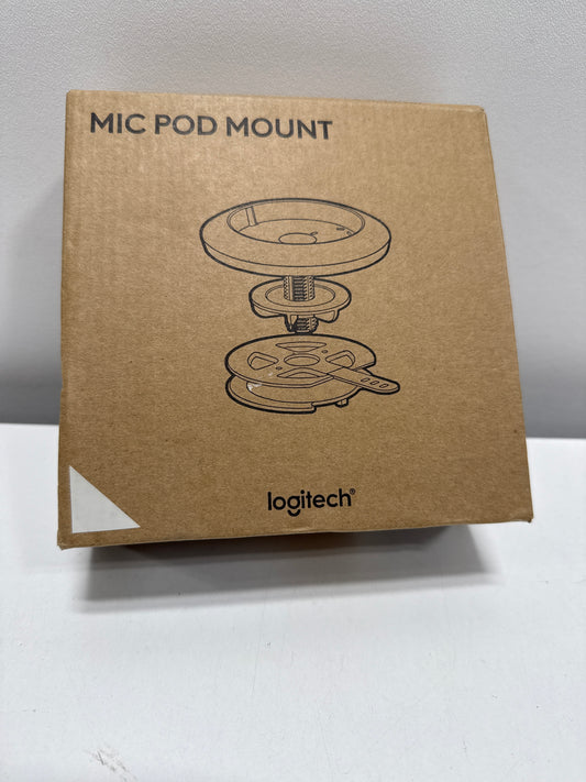 Logitech RALLY MIC POD TABLE MOUNT OFF-WHITE - WW