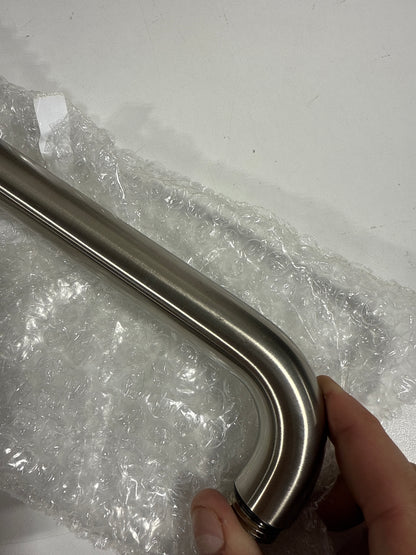 Dent hansgrohe Locarno 15-inch Transitional Showerarm in Brushed Nickel, for , 04833820