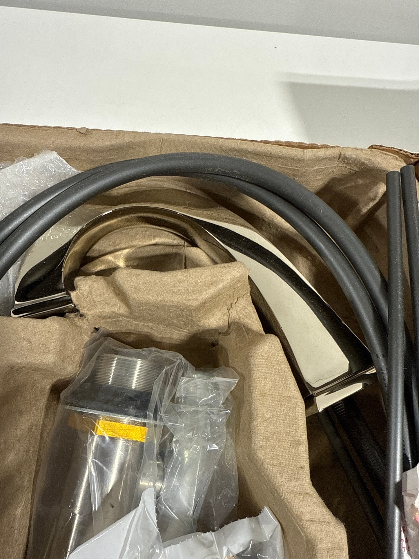 Less Handles - Delta 3551-MPU-DST Dryden 1.2 GPM Widespread Bathroom Faucet with Pop-up Drain Assembly Brilliance Polished Nickel