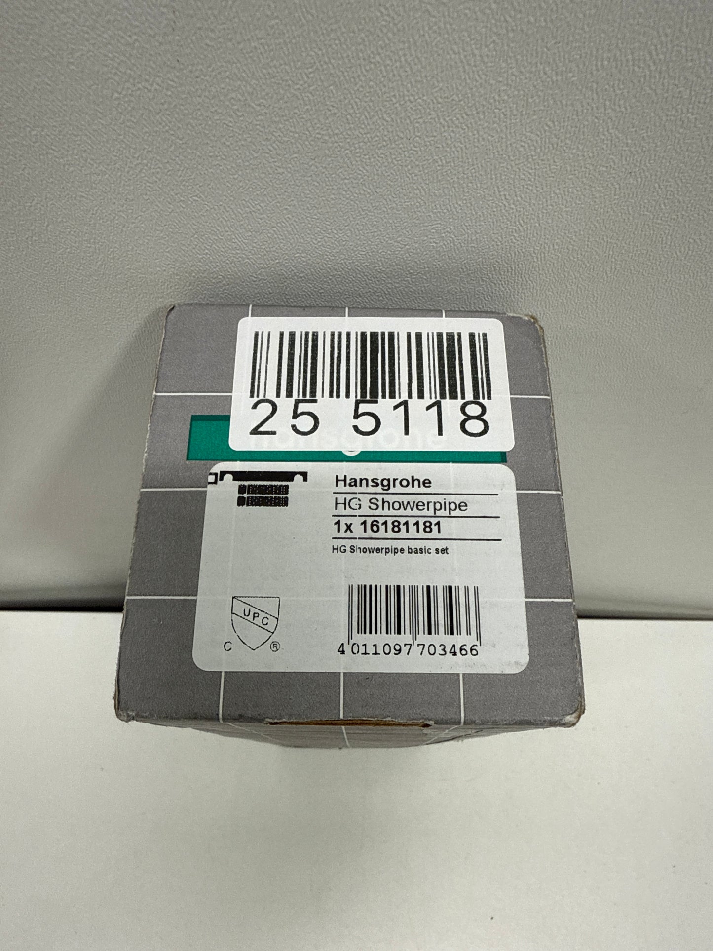 hansgrohe 16181181 Exposed Thermostatic Basic Set