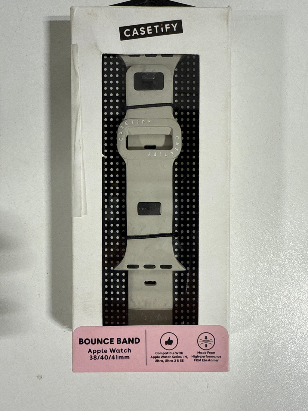 CASETiFY - Bounce Band for Apple Watch 38mm 40mm 41mm and SE (All Series) - Sand - *Headphones & Tech Accessories