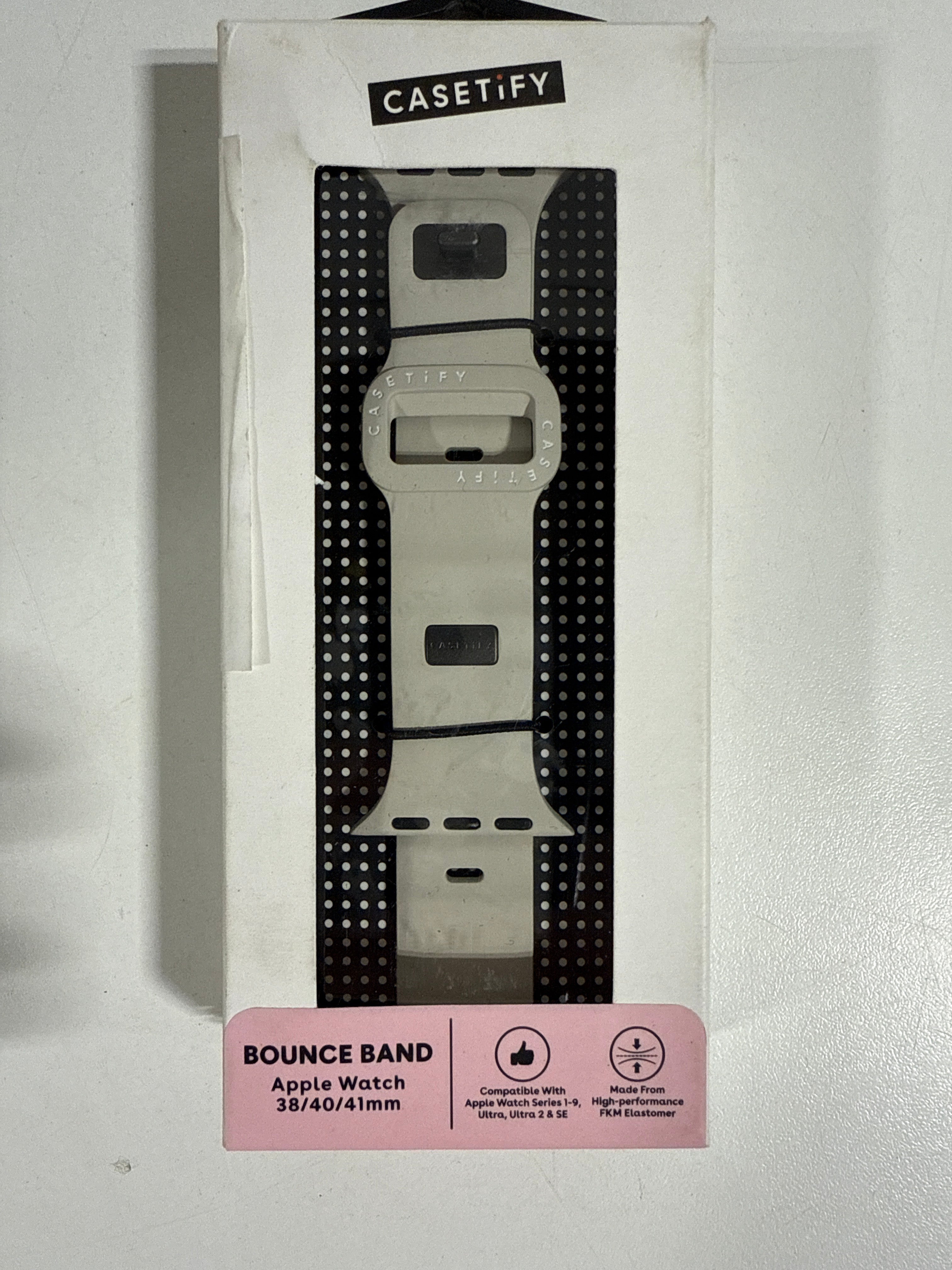 CASETiFY - Bounce Band for Apple Watch 38mm 40mm 41mm and SE (All Series) - Sand - *Headphones & Tech Accessories