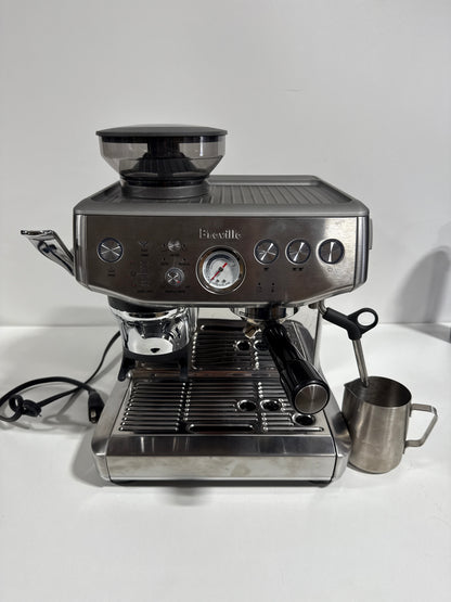 Scratch  & Dent  Breville - the Barista Express Impress Espresso Machine - Brushed Stainless Steel