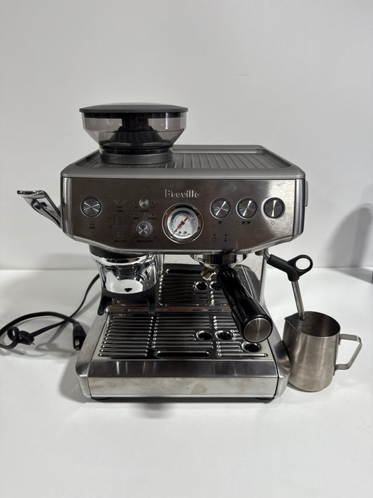 Scratch  & Dent  Breville - the Barista Express Impress Espresso Machine - Brushed Stainless Steel