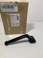 Revitalize 7-7/8 in. (200 Mm) L Single Post Toilet Paper Holder in Matte Black - *Tools Hardware & Misc