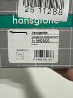 Hansgrohe 04833 Locarno 15’’ Wall Mounted Shower Arm Brushed Nickel - *Plumbing