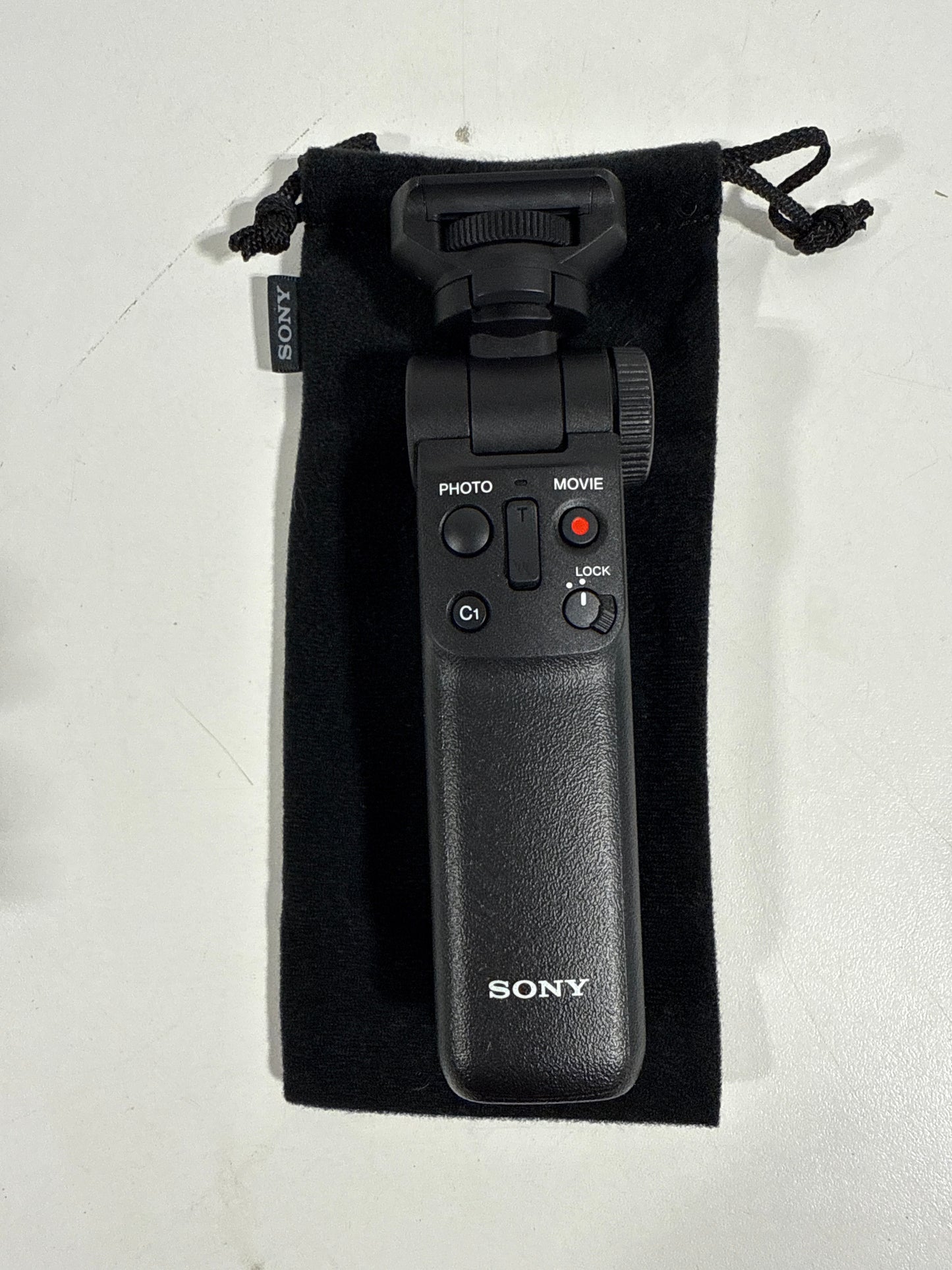 Sony - Wi-Fi Bluetooth Remote with Shooting Grip - Black
