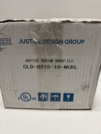 Justice Design Group Clouds 6 Inch Tall Mini Pendant Clouds - CLD-8815-10-NCKL - Alabaster
