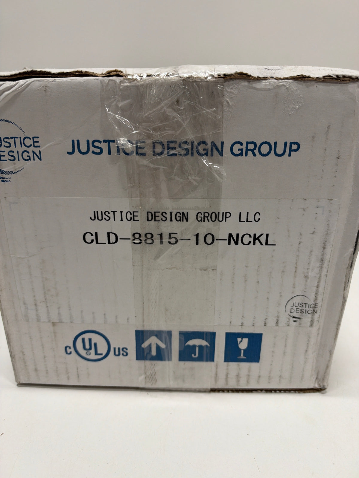 Justice Design Group Clouds 6 Inch Tall Mini Pendant Clouds - CLD-8815-10-NCKL - Alabaster