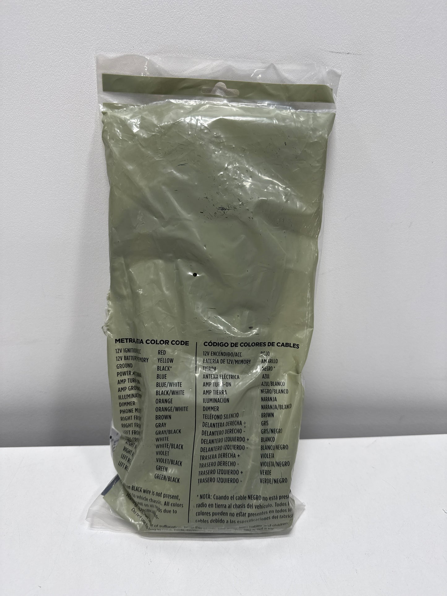 Metra 70-8116 Amp Bypass Harness for Toyota 2000-2009 with 70-8113 Power Harness