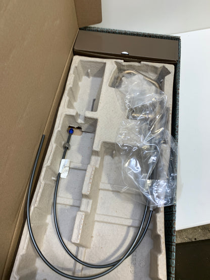 Brizo 61363LF-H Litze 1.0 GPM Single Hole Instant Hot Faucet Water Dispenser with Angled Spout