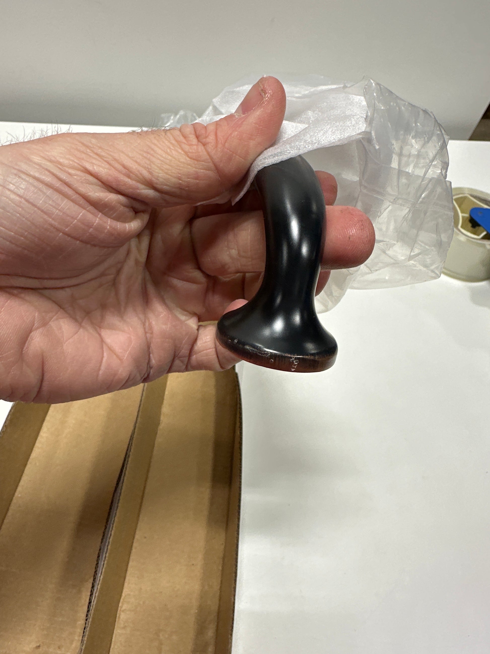 Scratch Renown 18 in. (457mm) Traditional Oil-Rubbed Bronze Arch Appliance Pull - *Tools Hardware & Misc