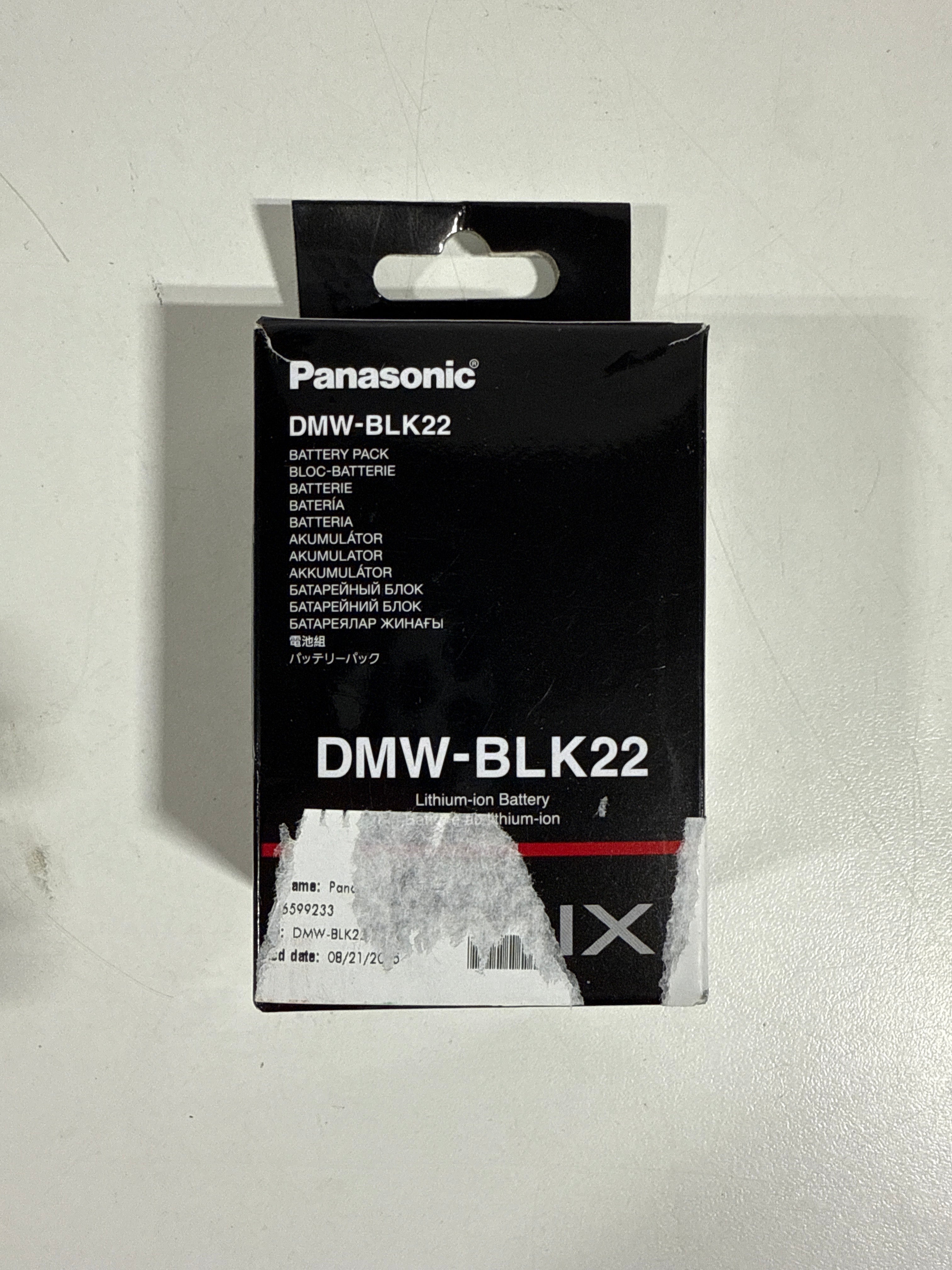 Panasonic DMW-BLK22 7.4V 3050mAh Lithium-ion Battery Pack for LUMIX S5 GH5 G9 GH5s - *Cameras Camcorders & Drones