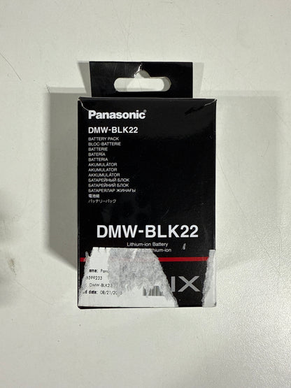 Panasonic DMW-BLK22 7.4V 3050mAh Lithium-ion Battery Pack for LUMIX S5 GH5 G9 GH5s