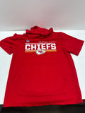 NFL Kansas City Chiefs Men's Short Sleeve Hooded Sweatshirt -