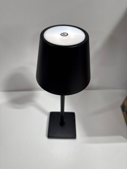 Mikasa Cordless Rechargeable 1 Table Lamp - Black