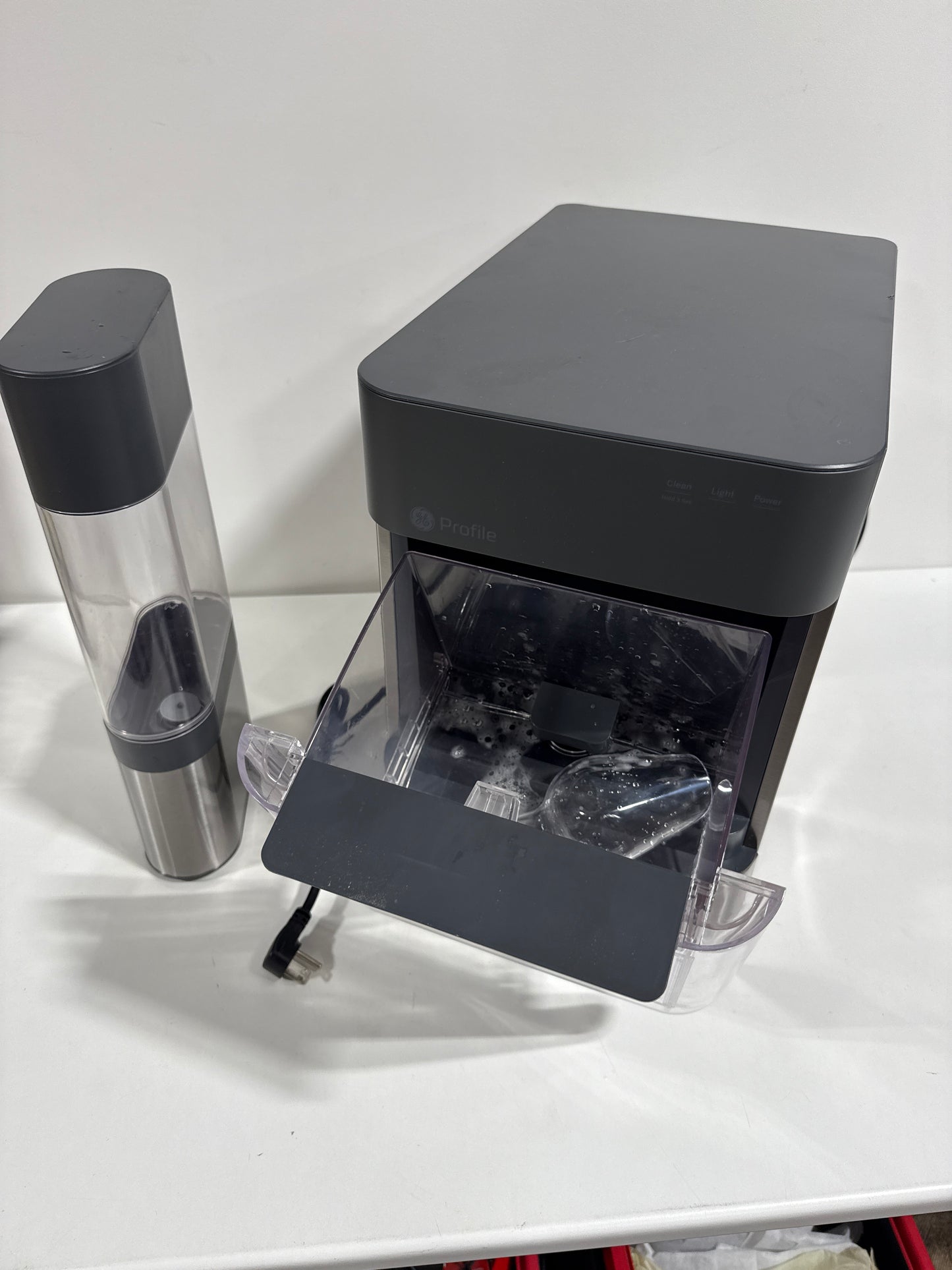 Used GE Profile Opal 2.0 Nugget Ice Maker, 38 lbs with Side Tank