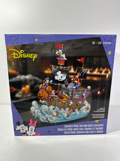 Disney Animated Pirate Ship with Lights and Music