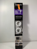 See Desc Sanus - in-Wall Cable Concealer Power Grommet Kit for Mounted TVs - White - *TV & Home Theater