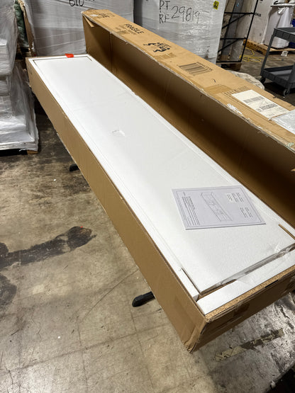 Walker Edison - Classic Glass-Door TV Stand for most TVs up to 88” - Black