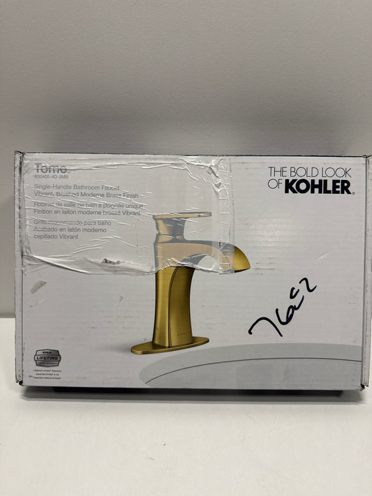Kohler TOME Single Handle Bathroom Faucet Gold