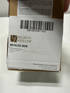 10 x Belwith Keeler Channel 5-1/16" (128 mm) Center to Center Modern Bauhaus Cabinet Handle / Drawer Pull Model: B076150-BGB