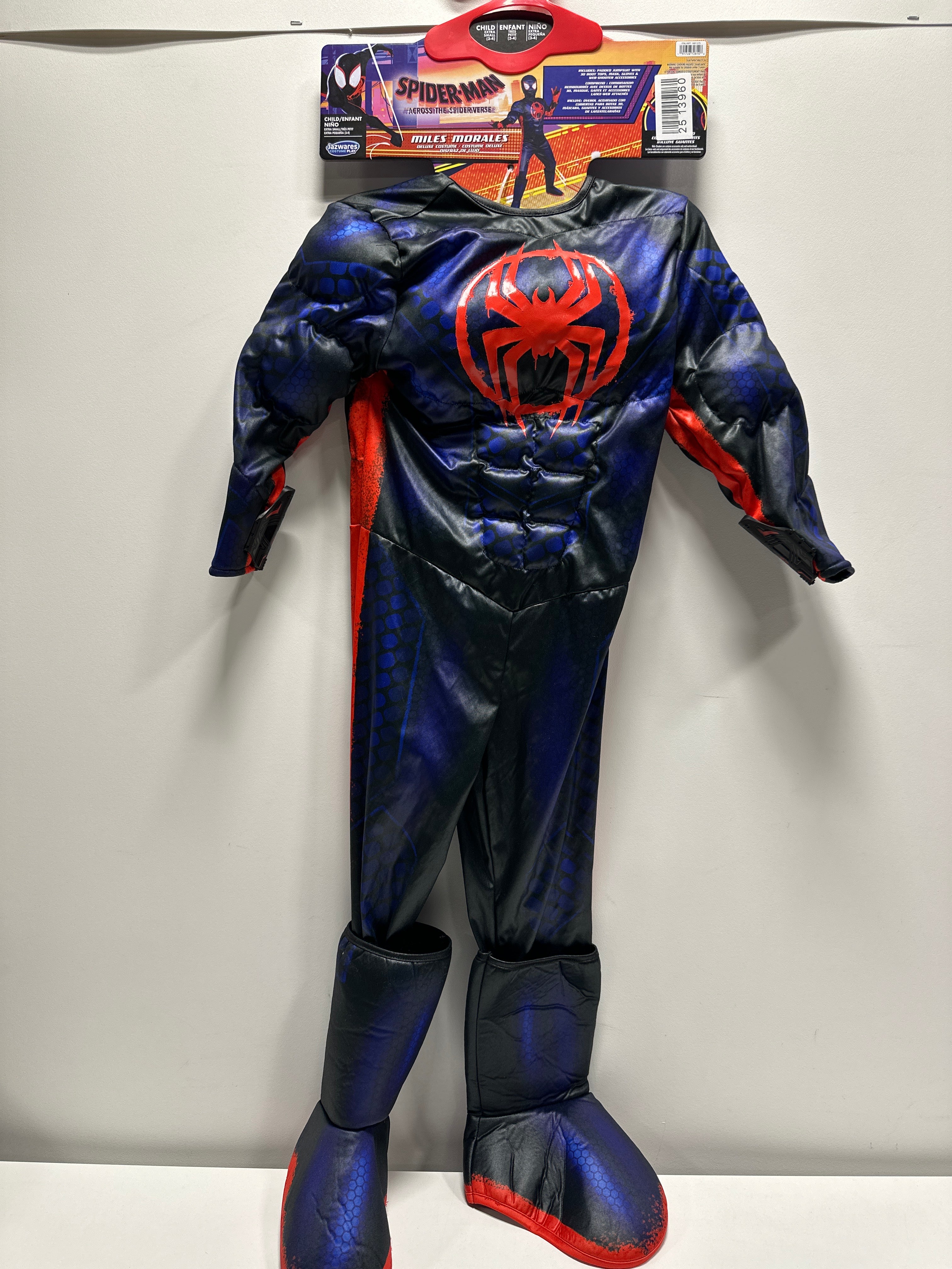 Spiderman Across the Spiderverse Costume Kids S 3*4 - *Christmas & Seasonal