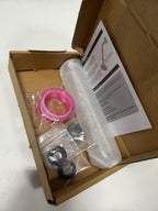 OFFO Shower Head Extension Arm, Shower Arm Extension Shower Head Extender Made of 304 Stainless Steel Shower Pipe Extension, Chrome 6 in
