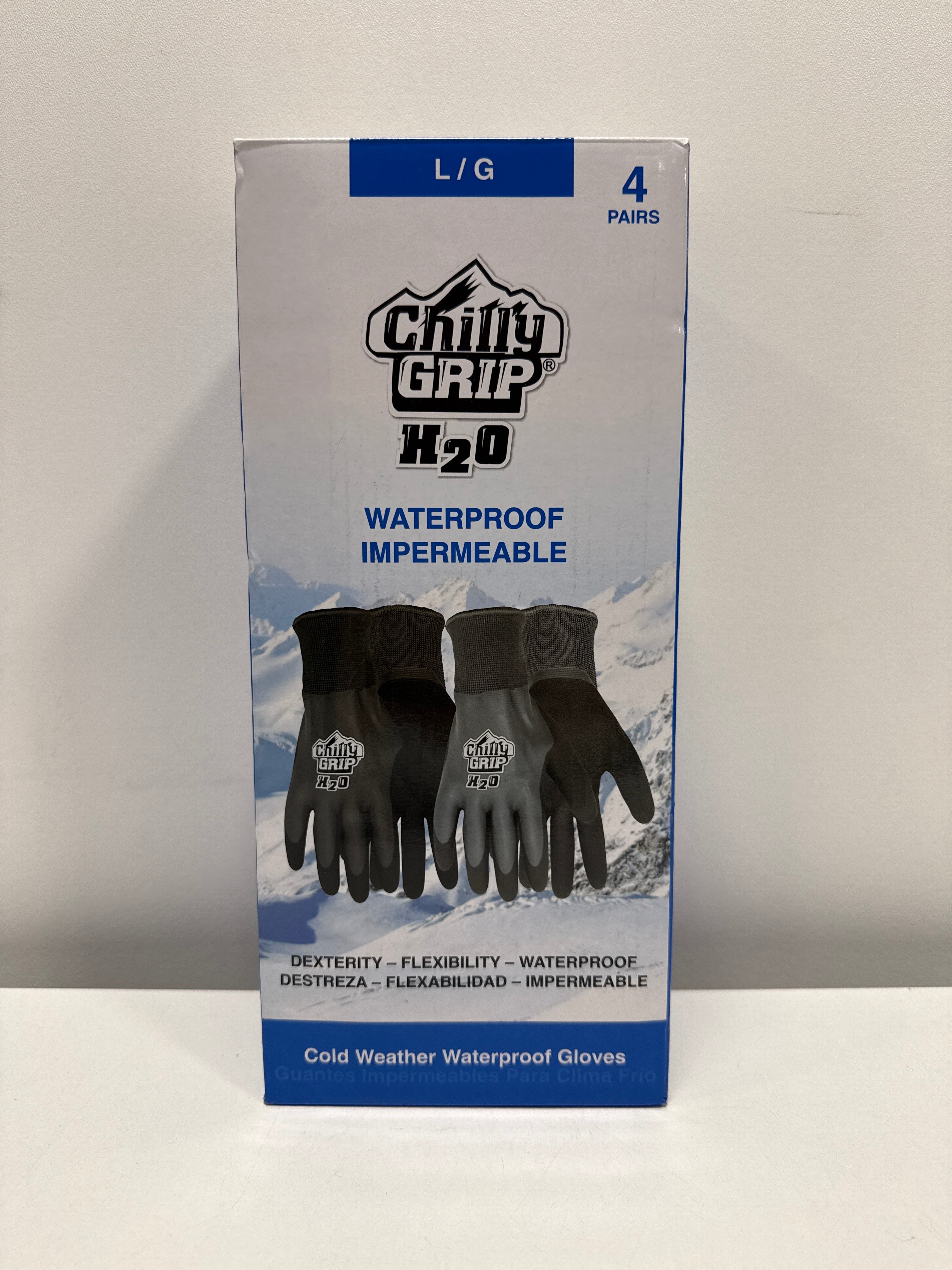 Chilly Grip Winter Work Gloves 4 Pack